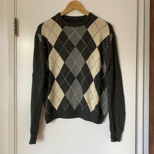Brandy Melville Bernadette Argyle Sweater